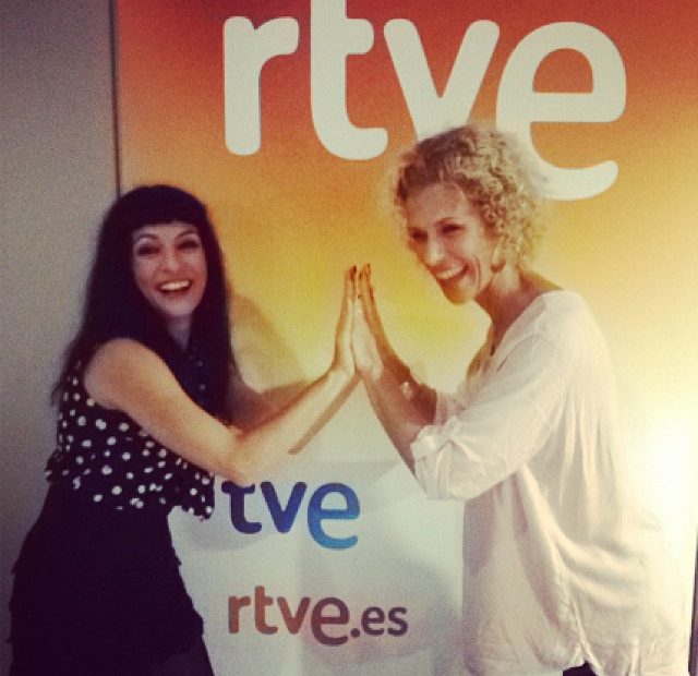 roser amills mabel marti a Vespre a La 2 de tve