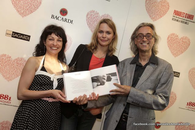 roser amills y victor amela con veronica blume