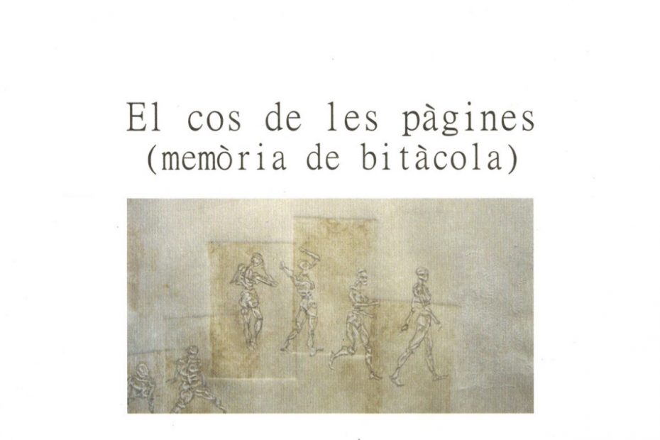 Cubierta de «El cos de les pàgines»