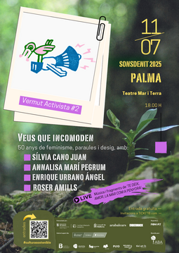 Vermuts activistes roser amills 2025, amb silvia cano, annalisa mari, ricardo cordero diez