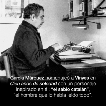 ramon vinyes i cluet, el sabio catalan de cien años de soledad de gabriel garcia marquez