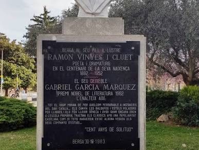 Homenaje a Ramon Vinyes en Berga