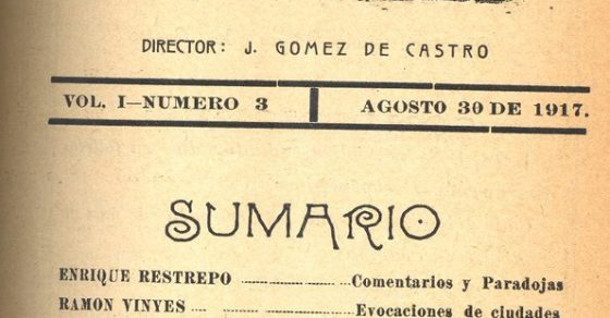 revista Voces de ramon vinyes i cluet, el sabio catalan de cien años de soledad de gabriel garcia marquez