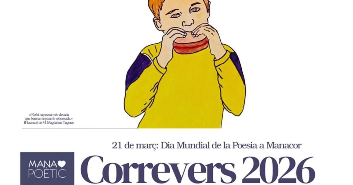 dBalears | El Correvers 2026 ajunta poesia i pa a Manacor