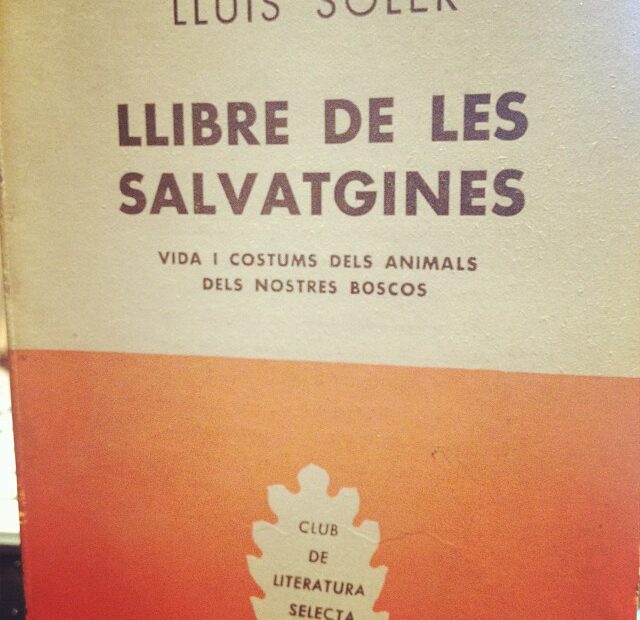 Coberta del llibre Llibre de les salvatgines, de Lluís Soler