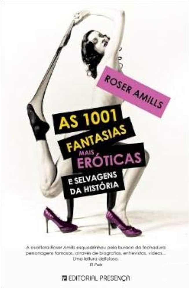 Cubierta de «As 1001 Fantasias Mais Eróticas e Selvagens da História»