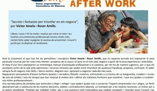 DEIM After Work amb Víctor Amela i Roser Amills