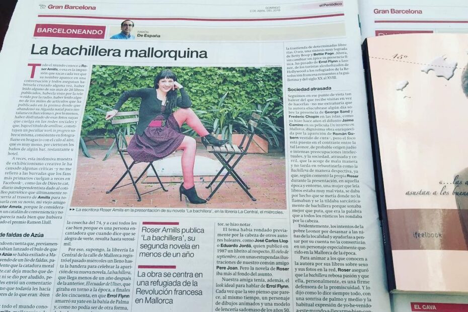 Artículo «La bachillera mallorquina» en El Periódico