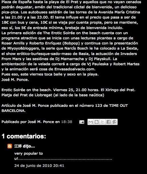 Continuació de l’entrada del blog de José M. Ponce amb l’article publicat a Time Out Barcelona n.º 123
