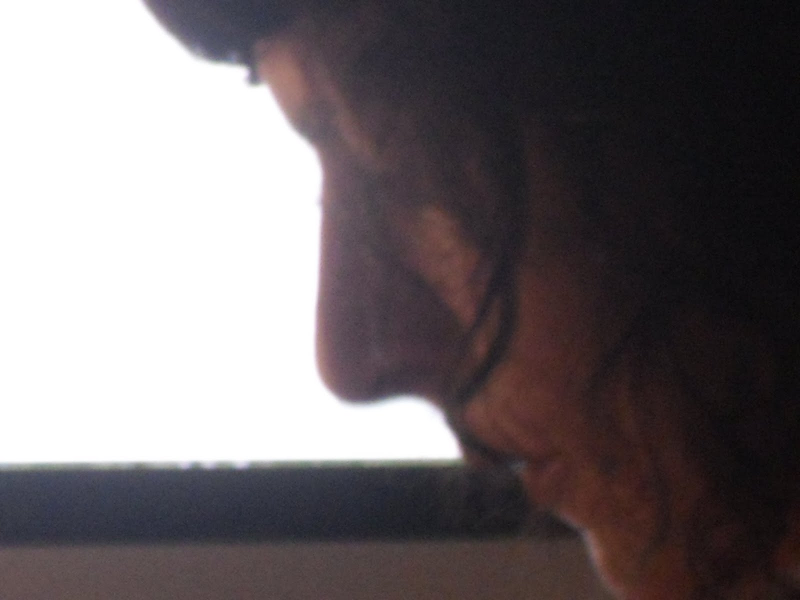 Roser Amills escribiendo Morbo, verano de 2009