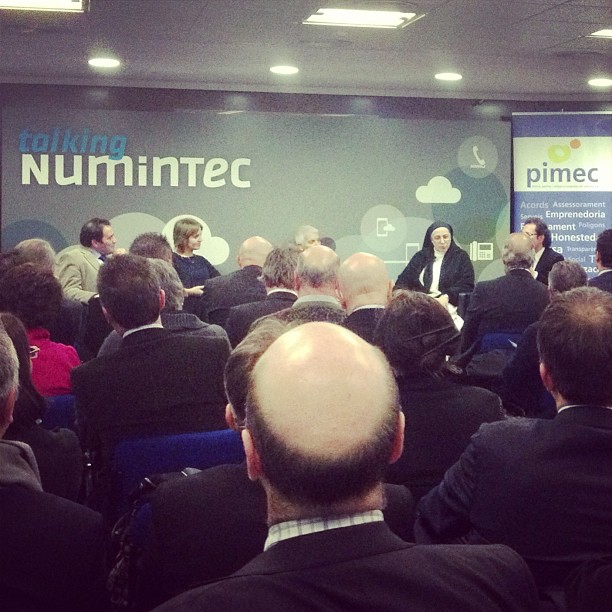 Amb Llúcia Caram i Tous a Talking Numintec