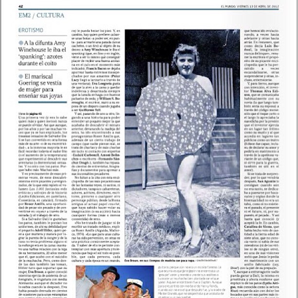 Mi libro Las 1001 fantasías en El Mundo
