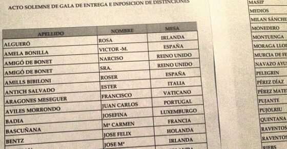 Más datos de la cena de gala en la que premian a Víctor Amela