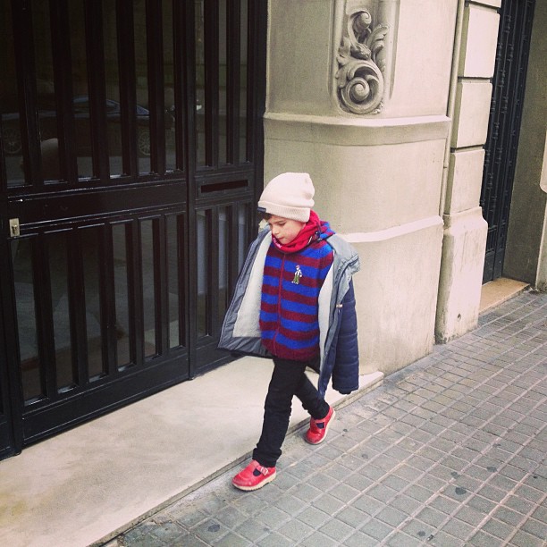 Mi hijo pequeño ya se viste solo