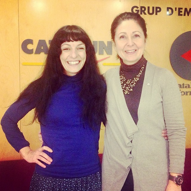 Roser Amills amb Teresa Baró a Catalunya Ràdio