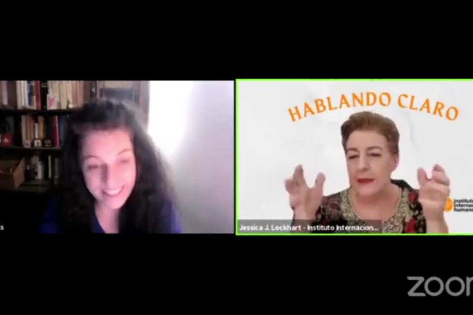 Jessica J. Lockhart entrevista a Roser Amills desde Panamá en Hablando claro, del Instituto Internacional de Humanología
