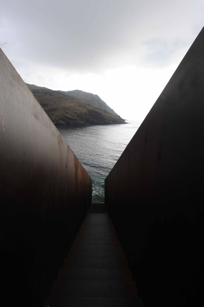 Memorial Walter Benjamin en Portbou, fotografía de Gervasio Sánchez