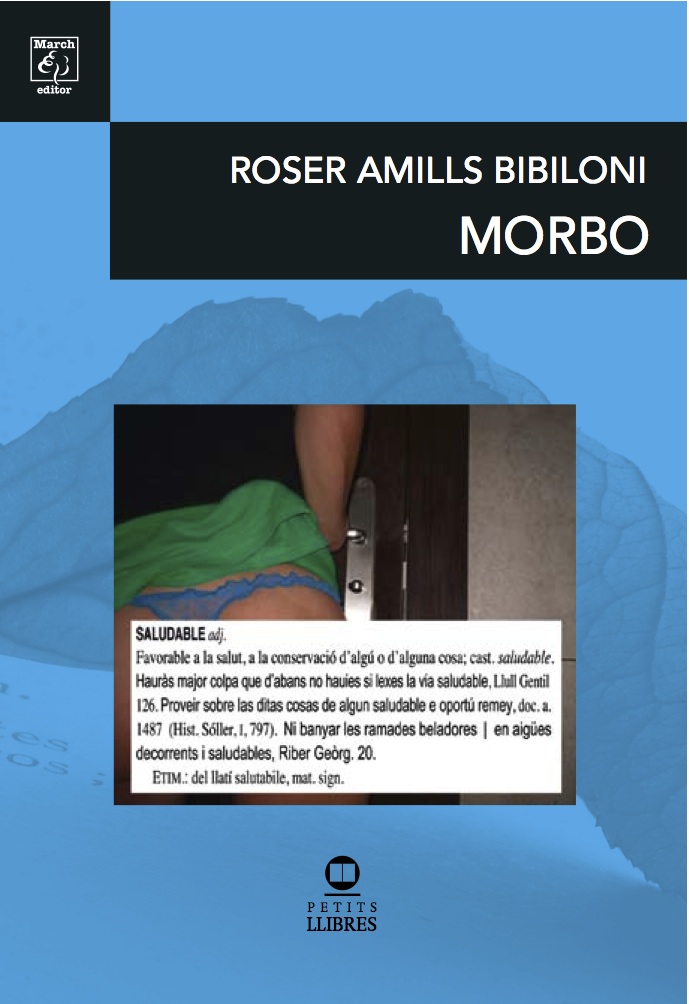 Portada del poemari Morbo, de Roser Amills