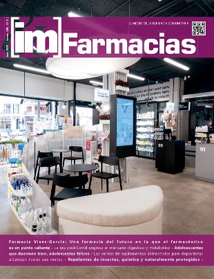 Portada del número 126 de la revista IM Farmacias, de 2022, que anuncia los reportajes sobre el sueño de los adolescentes y los repelentes de insectos