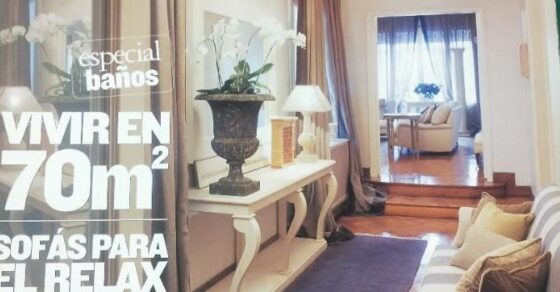 Portada del número 1 de la revista Interiores. Ideas y tendencias, de marzo de 2000, que se vendía con La Vanguardia
