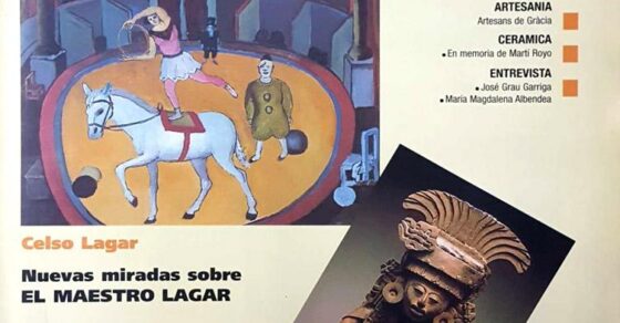 Portada del número 22 de Revistart (1997), con la entrevista de Roser Amills a Josep Grau-Garriga