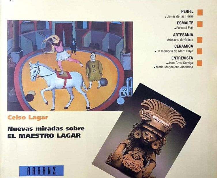 Portada del número 22 de Revistart (1997), con la entrevista de Roser Amills a Josep Grau-Garriga