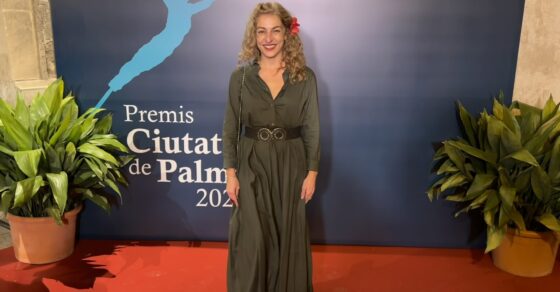 Roser Amills, como miembro del jurado, en el photocall de los Premis Ciutat de Palma.