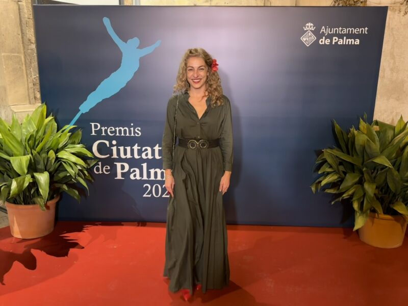 Roser Amills, como miembro del jurado, en el photocall de los Premis Ciutat de Palma.