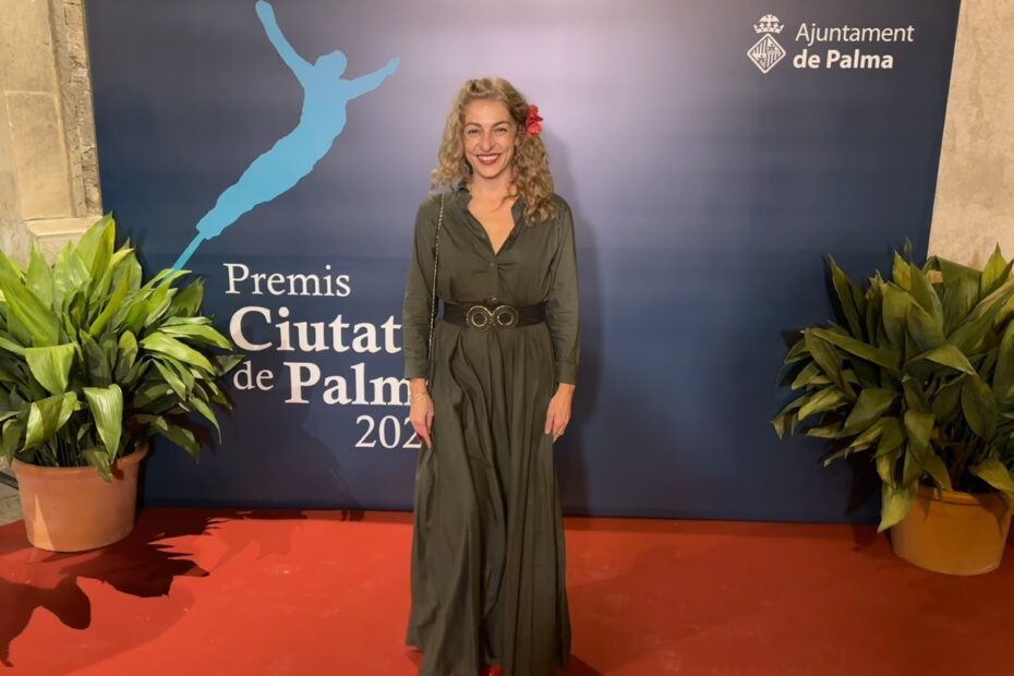 Roser Amills, como miembro del jurado, en el photocall de los Premis Ciutat de Palma.