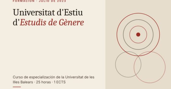 Roser Amills, alumna de la Universitat d'Estiu d'Estudis de Gènere de la UIB, 2023