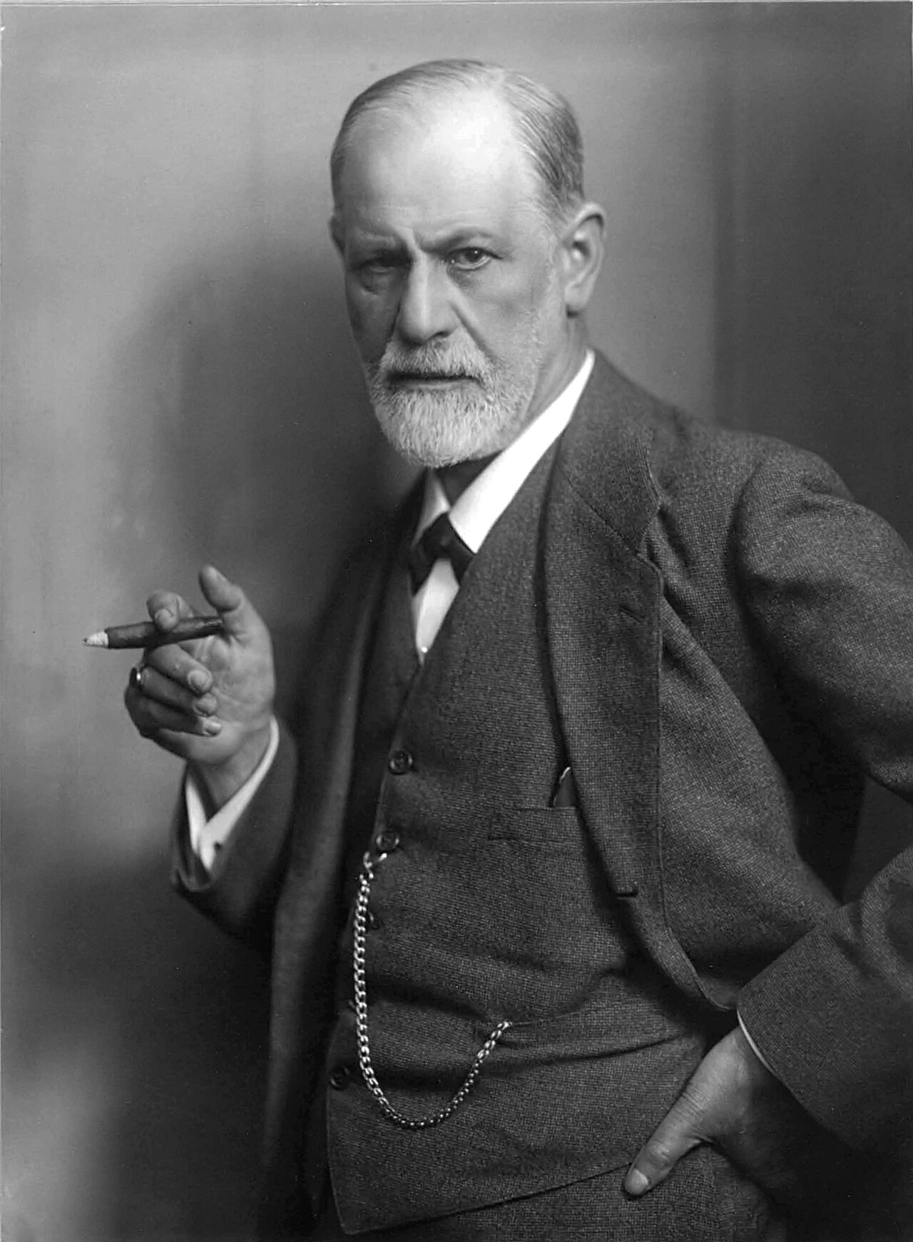 Retrato de Sigmund Freud por Max Halberstadt