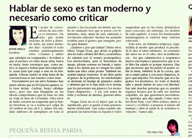 Tribuna de Roser Amills en Última Hora