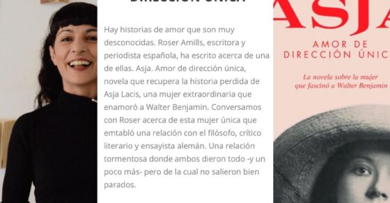 Página de Urbe Salvaje con la entrevista de Hugo Dimter a Roser Amills sobre Asja, abril de 2020